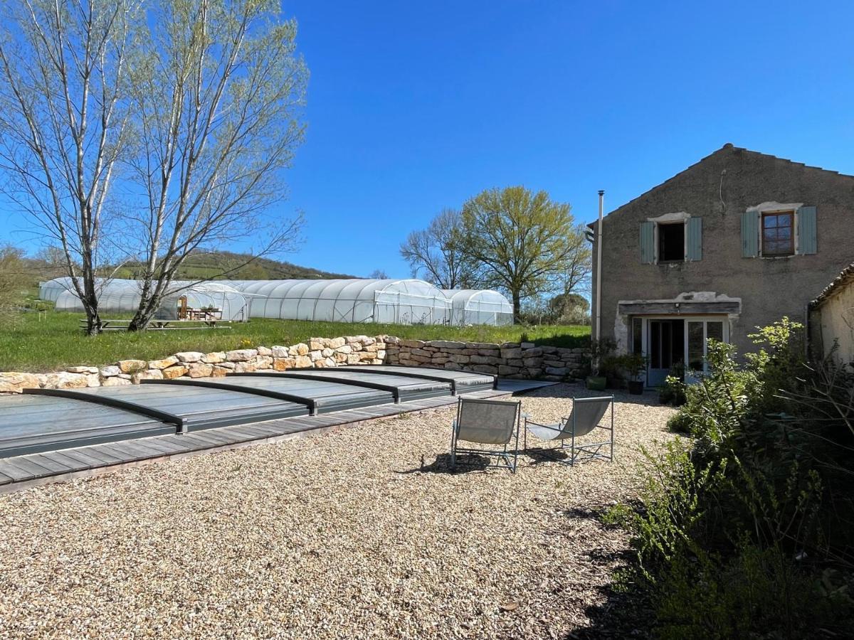 Gîte à la Ferme de Verdurette Cordes-sur-Ciel Esterno foto